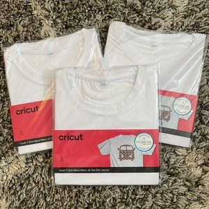 Cricut 3 pack Youth T-shirt Large 14-16